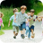 children running