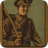Vintage WW1 poster. Follow me, your country needs you